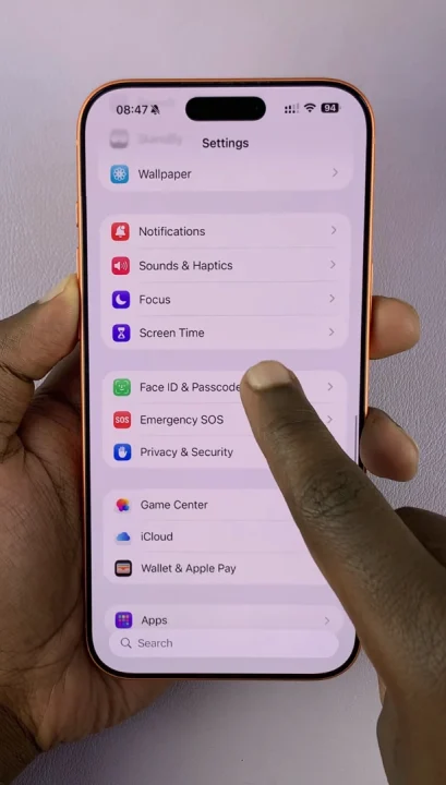 Face ID & Passcode On iPhone 17