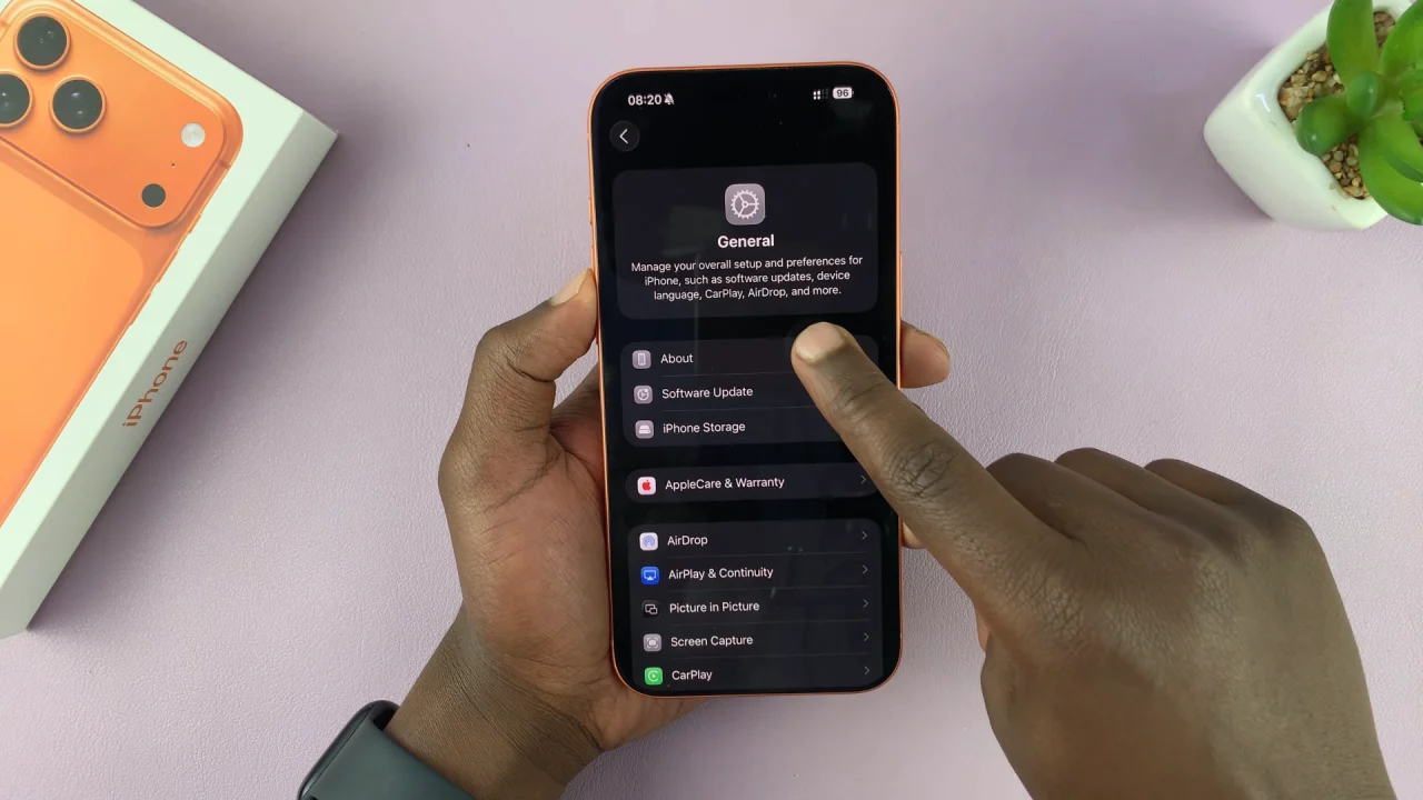 About iPhone 17 Pro Max
