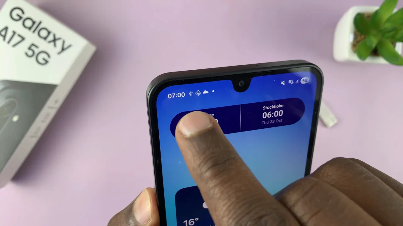 USB Flash Drive On Samsung Galaxy A17 5G