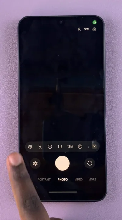 Settings on Camera App