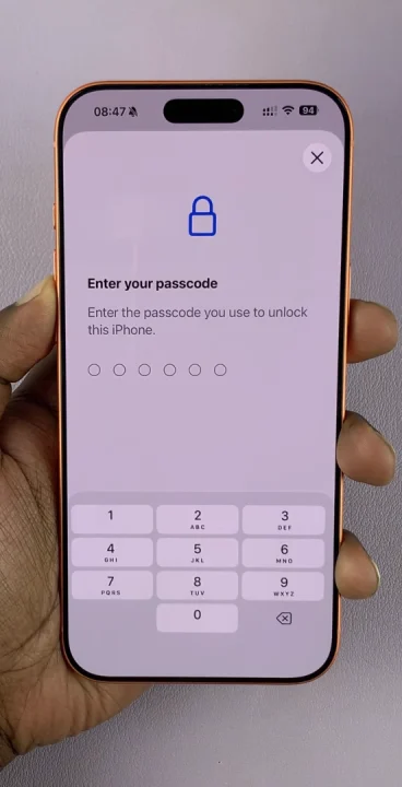 iPhone 17 Passcode