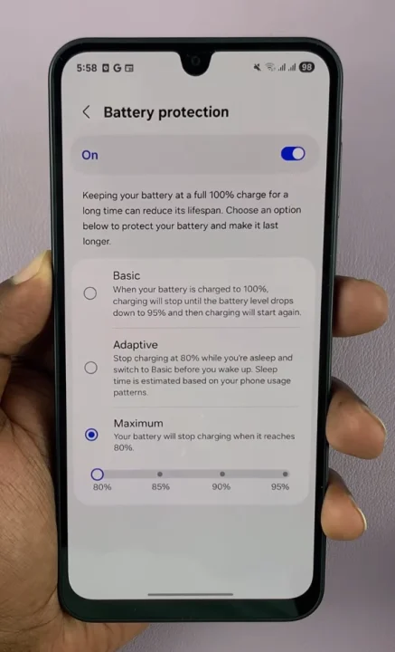 How To Fix Samsung Galaxy A17 5G Not Charging To 100%