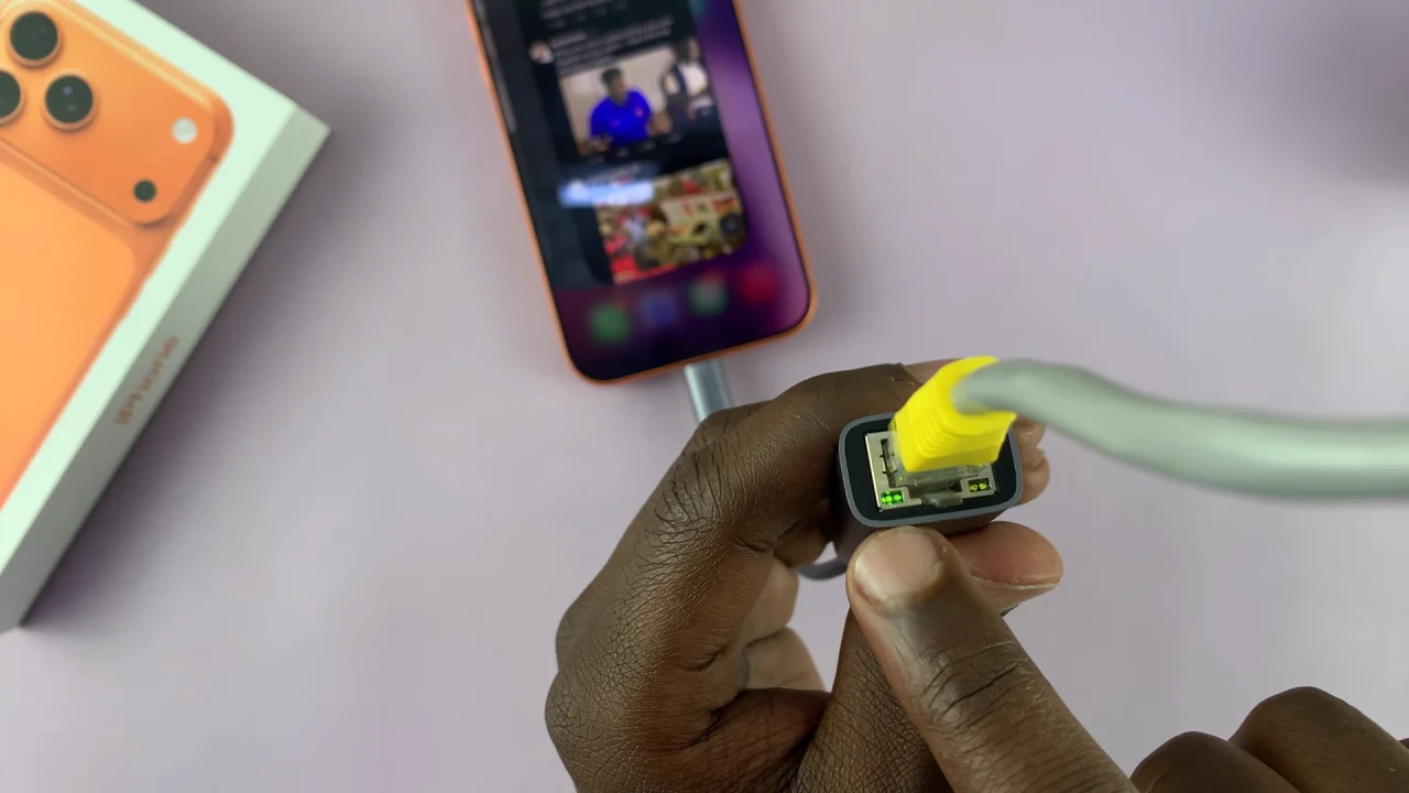 Connect Ethernet Cable To iPhone 17 & 17 Pro