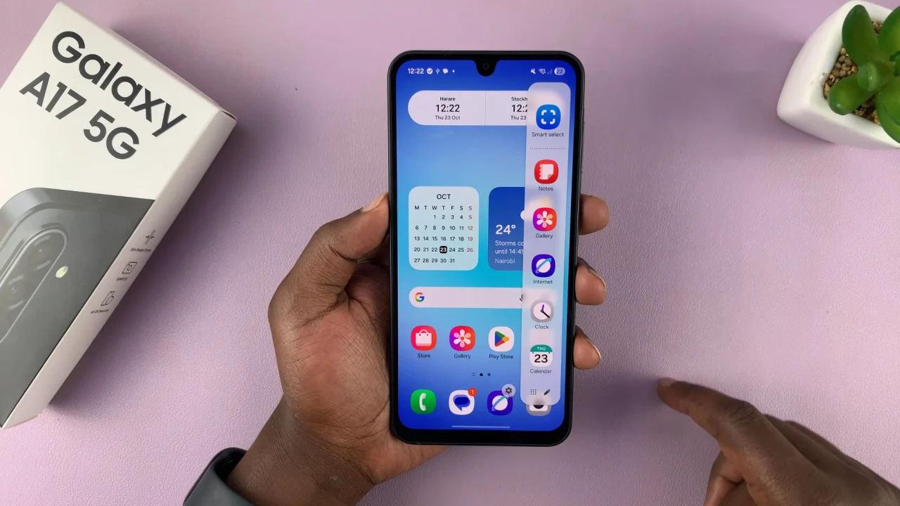 Enable Edge Panels On Galaxy A17 5G