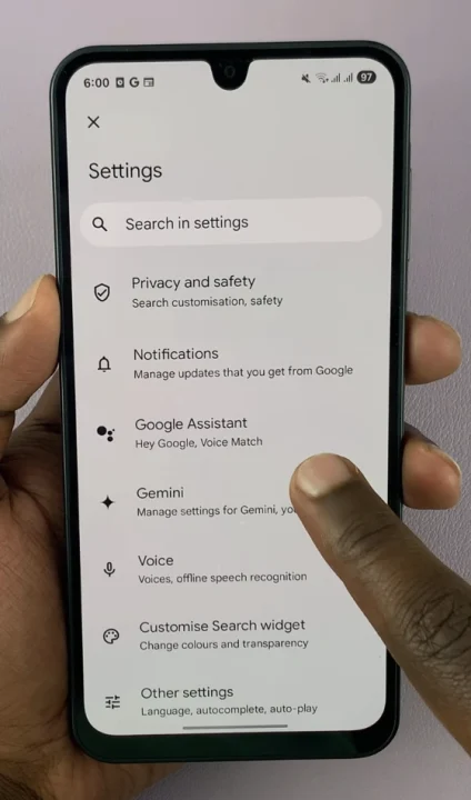 Google Assistant On Samsung Galaxy A17 5G