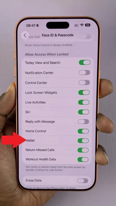 How To Stop Apple Wallet From Being Used On iPhone 17 Pro Lock Screen