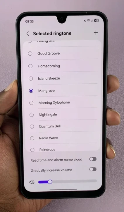 Alarm Sounds On Galaxy A17