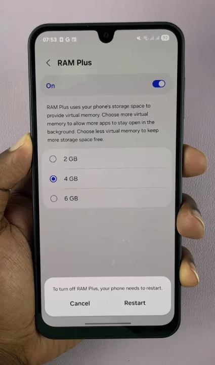 How To Disable RAM Plus On Samsung Galaxy A17 5G