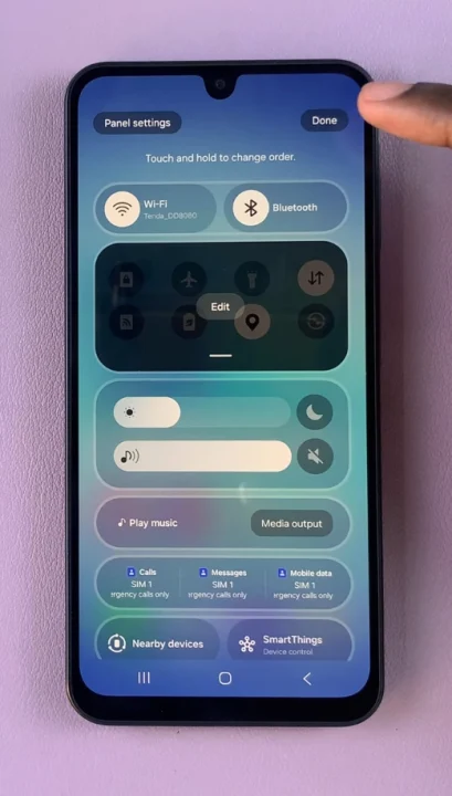 Combine Notifications & Quick Settings On Galaxy A17 5G