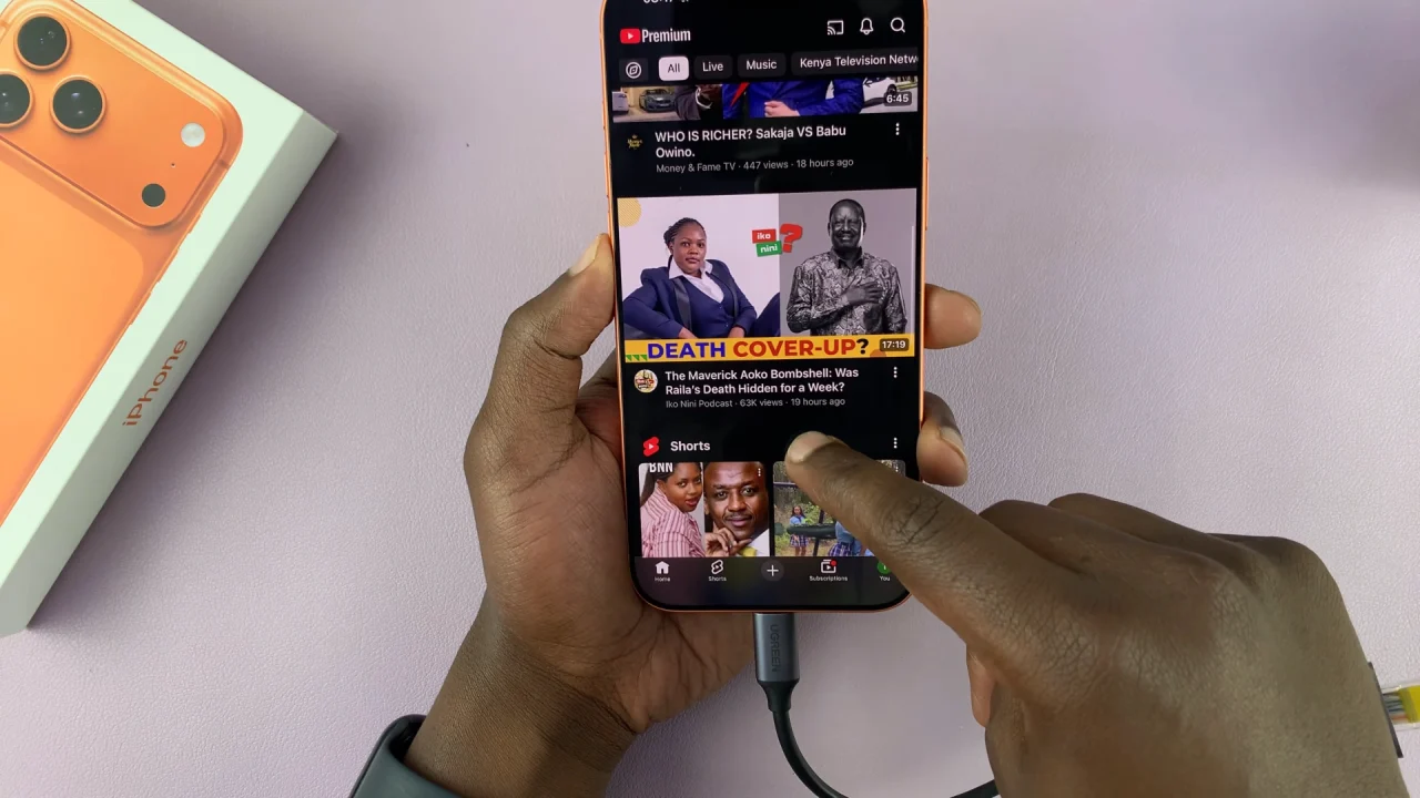 How To Use Ethernet Cable To iPhone 17 & 17 Pro