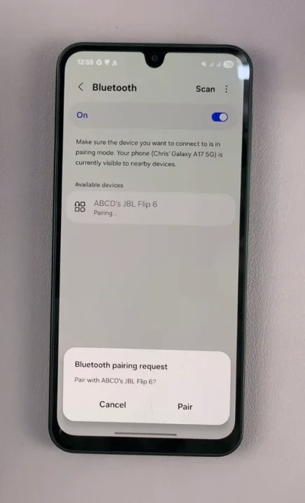 How To Connect Bluetooth Device To Samsung Galaxy A17 5G