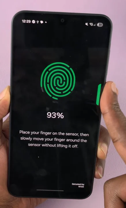 Register Another Fingerprint On Galaxy A17 5G