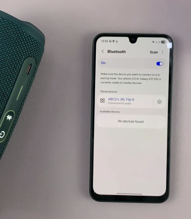 Connect Bluetooth Device To Samsung Galaxy A17 5G