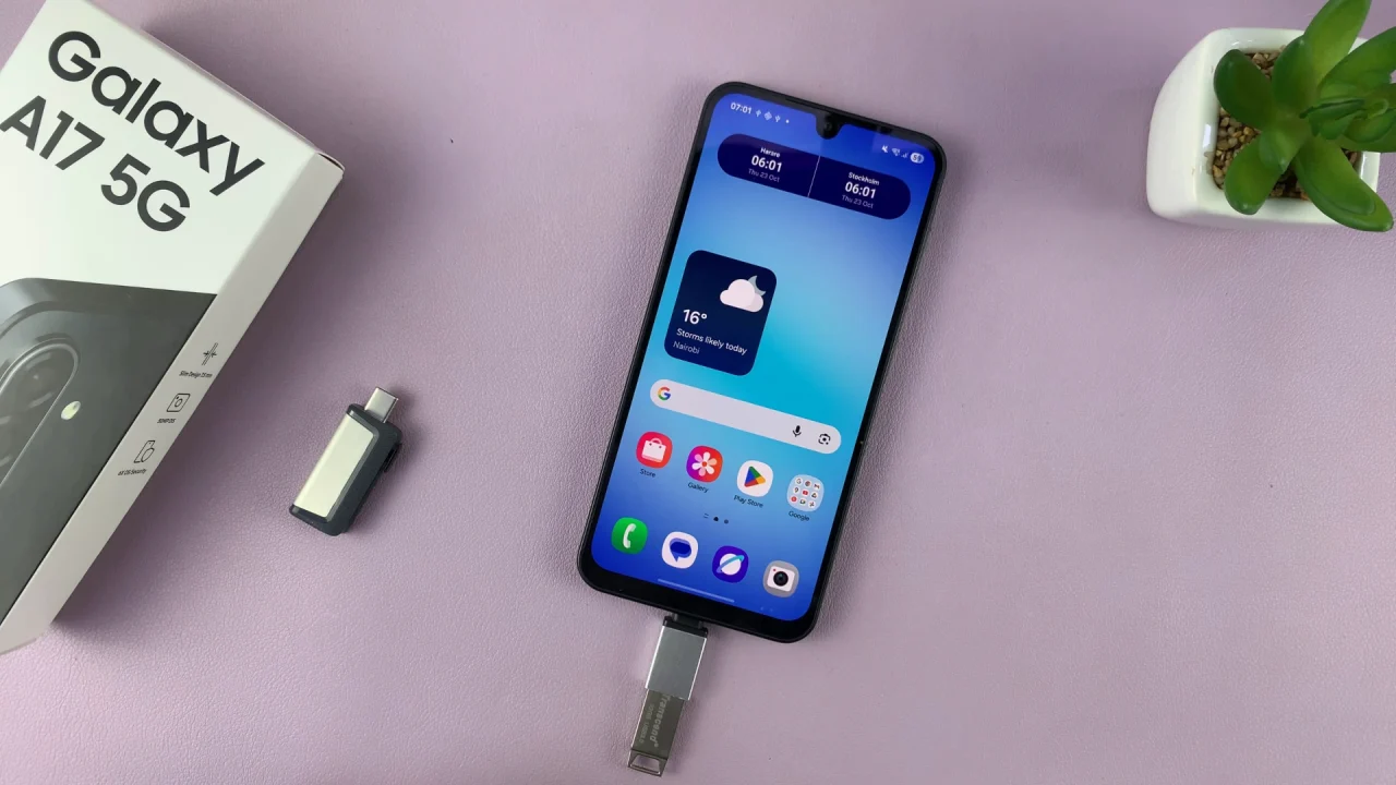 How To Connect USB Flash Drive To Samsung Galaxy A17 5G