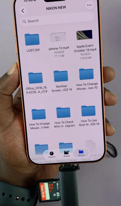 How To Copy Files From SD Card To iPhone 17 & iPhone 17 Pro