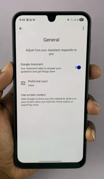 Enable Google Assistant On Samsung Galaxy A17 5G