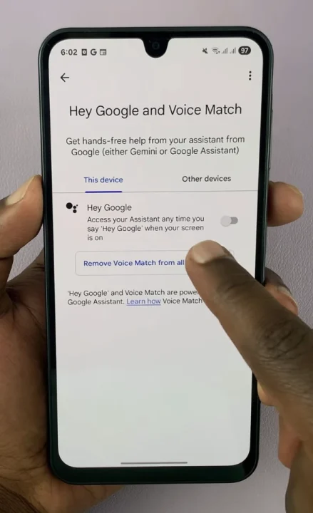 How To Enable Hey Google On Samsung Galaxy A17 5G