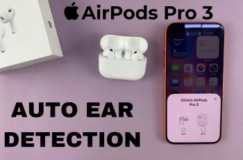 How To Turn Automatic Ear Detection ON / OFF On Airpods Pro 3 How To Turn Automatic Ear Detection ON / OFF On Airpods Pro 3