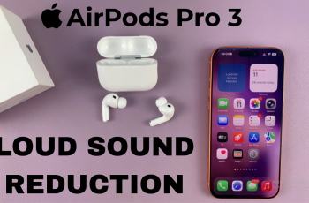How To Turn Loud Sound Reduction ON / OFF On Airpods Pro 3 How To Turn Loud Sound Reduction ON / OFF On Airpods Pro 3