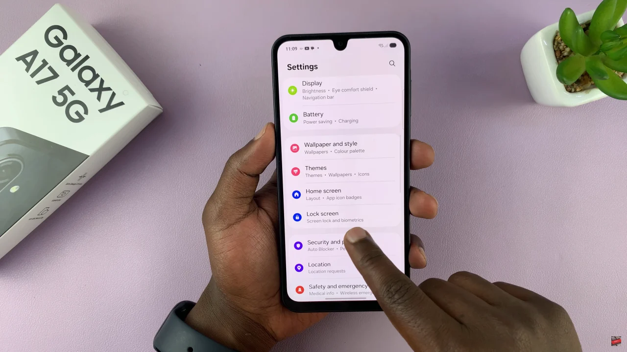 How To Add Contact Information On Samsung Galaxy A17 5G