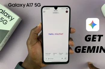How To Add Google Gemini To Samsung Galaxy A17 5G How To Add Google Gemini To Samsung Galaxy A17 5G