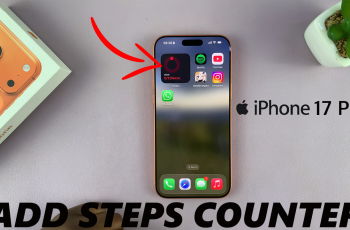 How To Add Steps Counter To Home Screen Of iPhone 17 / 17 Pro How To Add Steps Counter To Home Screen Of iPhone 17 / 17 Pro