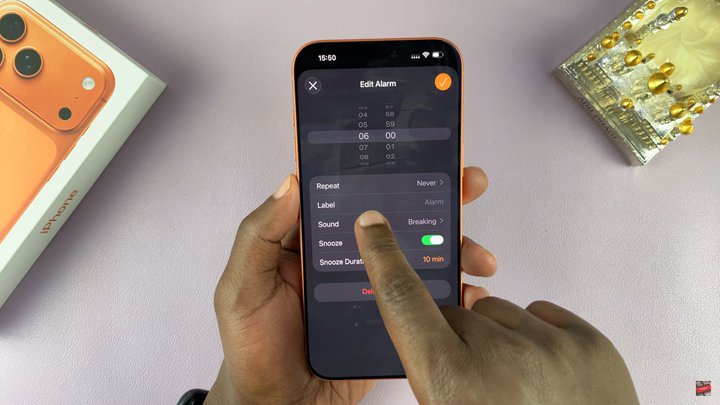 How To Change Alarm Tone On iPhone 17 / 17 Pro