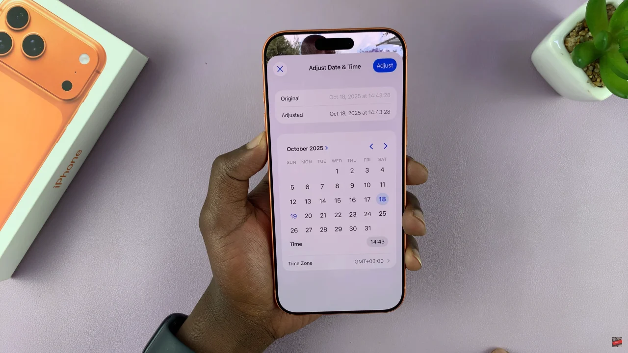 How To Change Date & Time Of A Photo On iPhone 17