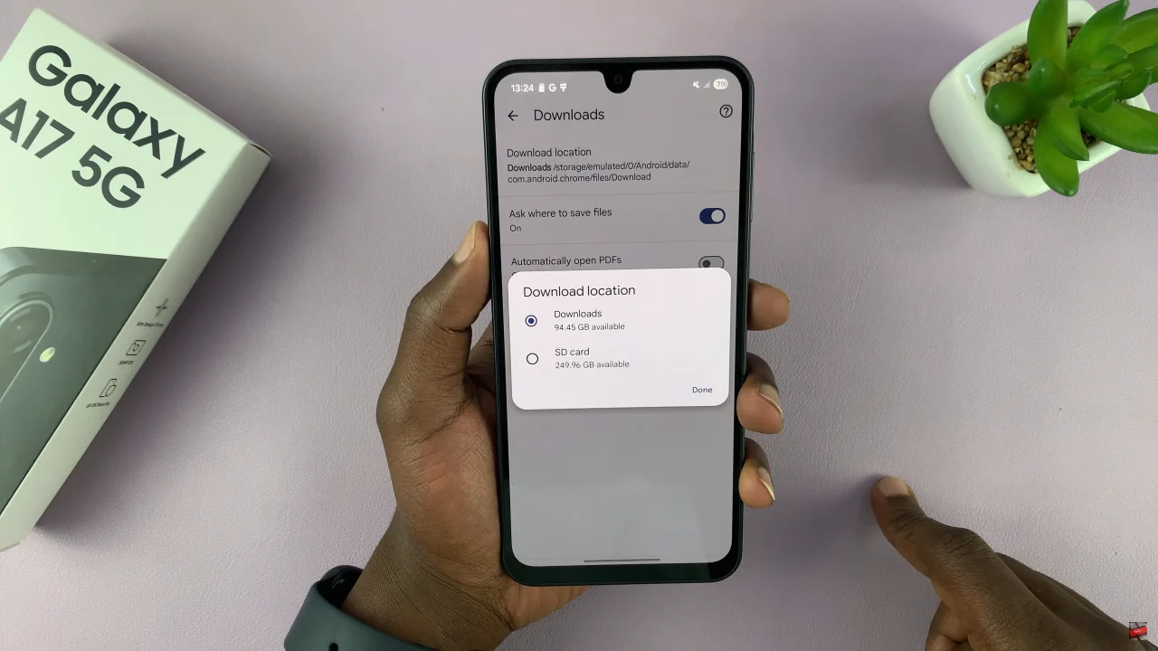 How To Change Default Download Location On Samsung Galaxy A17 5G