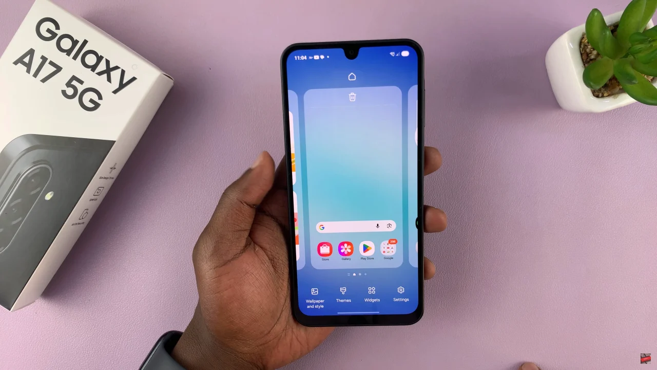 How To Change Home Screen Layout On Samsung Galaxy A17 5G