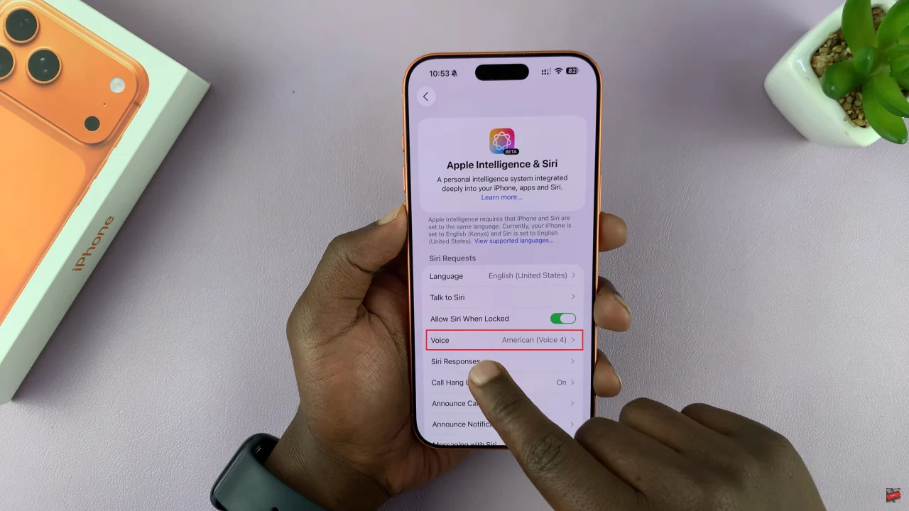 How To Change Siri's Voice On iPhone 17