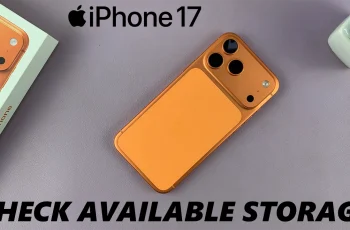 How To Check Available Storage Space On iPhone 17 & 17 Pro How To Check Available Storage Space On iPhone 17 & 17 Pro