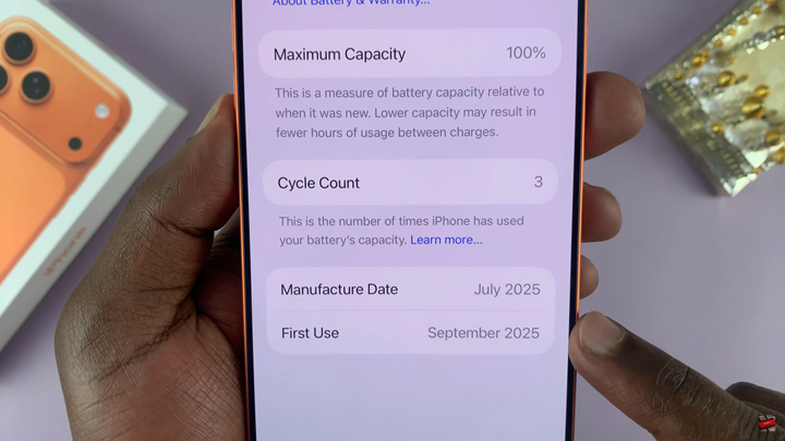 How To Check If iPhone 17 / 17 Pro Battery Is New / Replaced