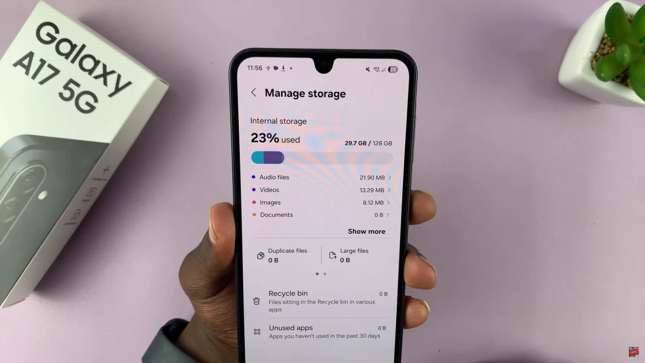 How To Check Storage Capacity On Samsung Galaxy A17 5G