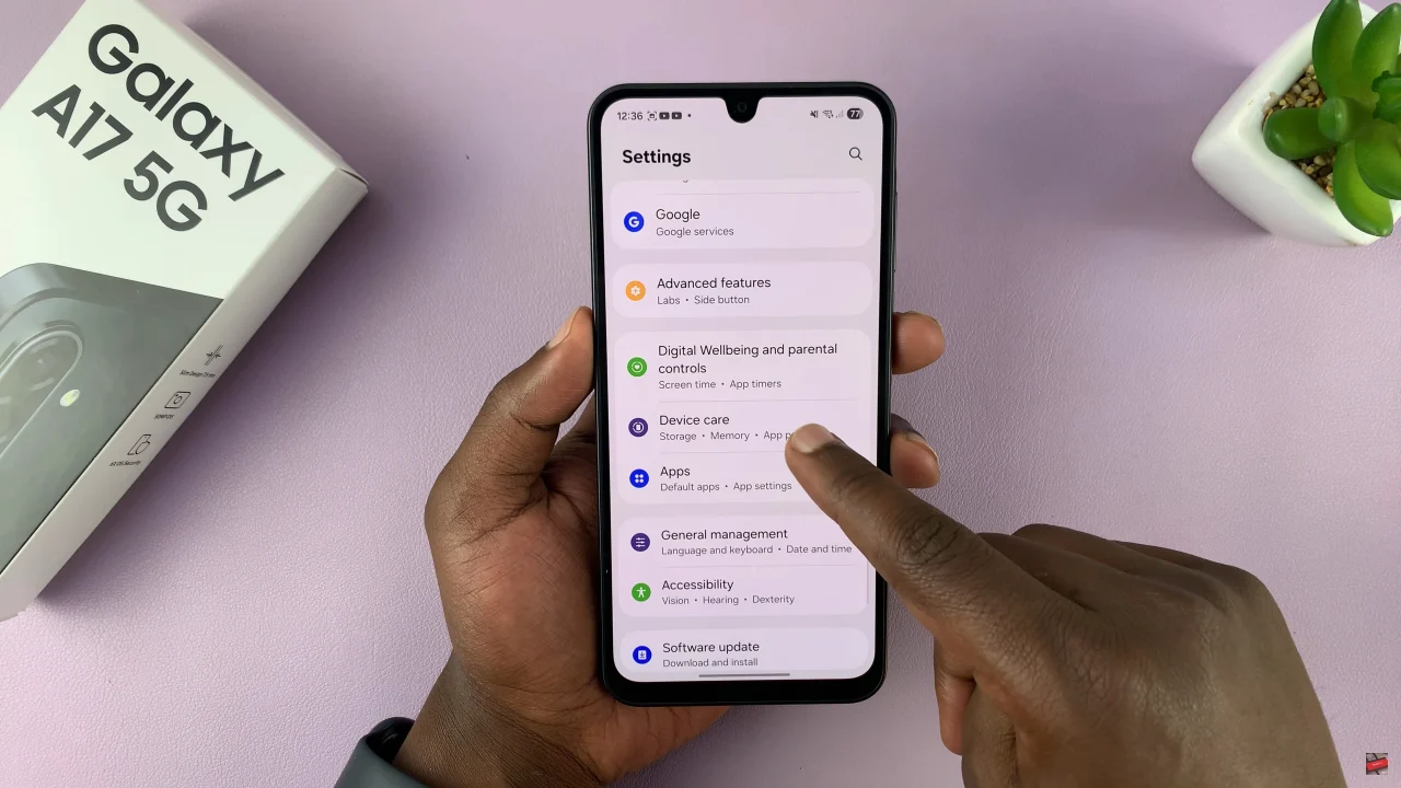 How To Clear Cache On Samsung Galaxy A17 5G
