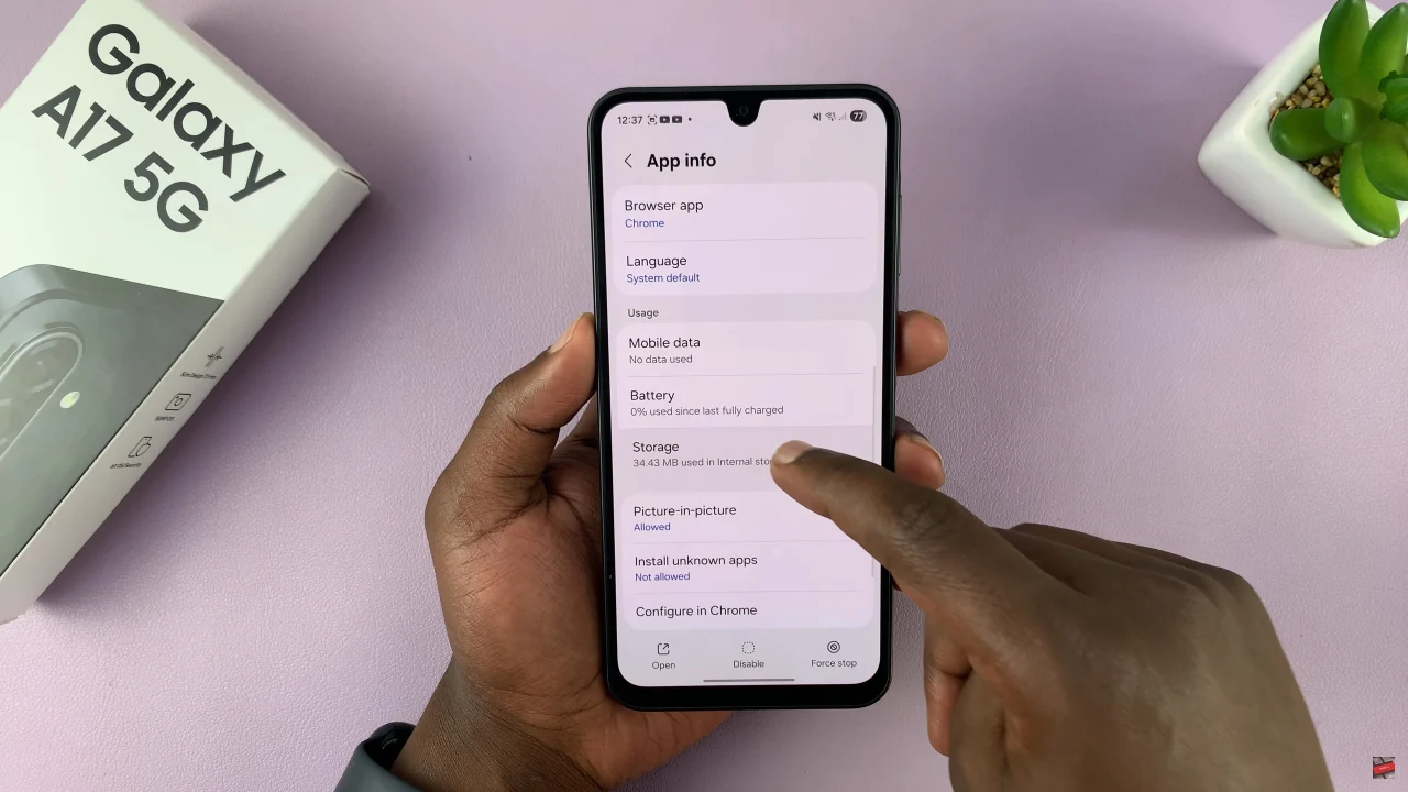 How To Clear Cache On Samsung Galaxy A17 5G