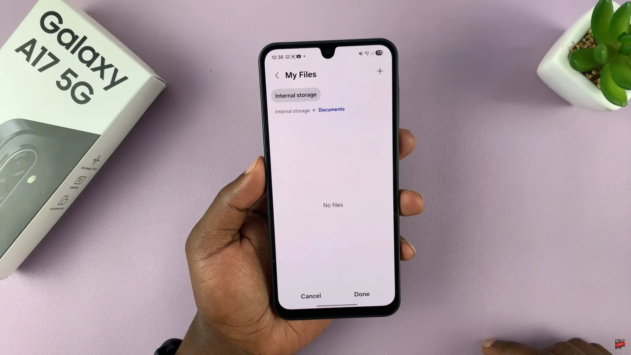How To Convert Photo To PDF Document On Samsung Galaxy A17 5G