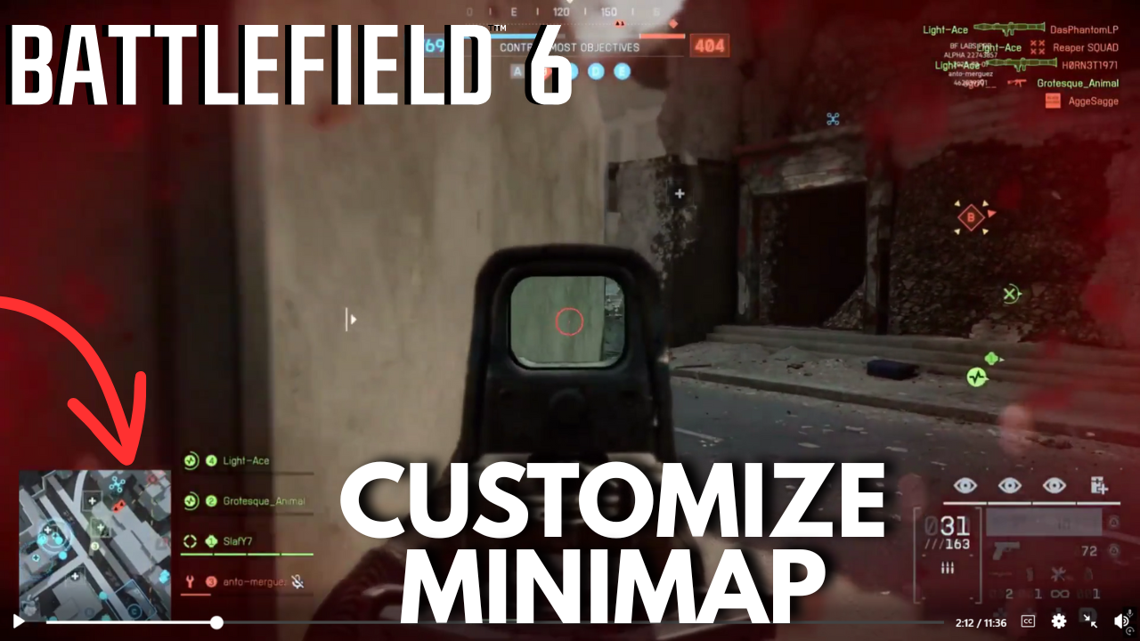 How To Customize Minimap In Battlefield 6