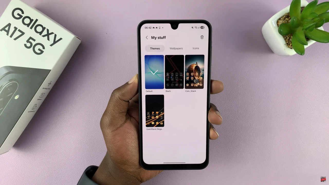 How To Delete Downloaded Themes On Samsung Galaxy A17 5G