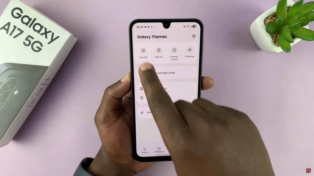 How To Delete Downloaded Themes On Samsung Galaxy A17 5G