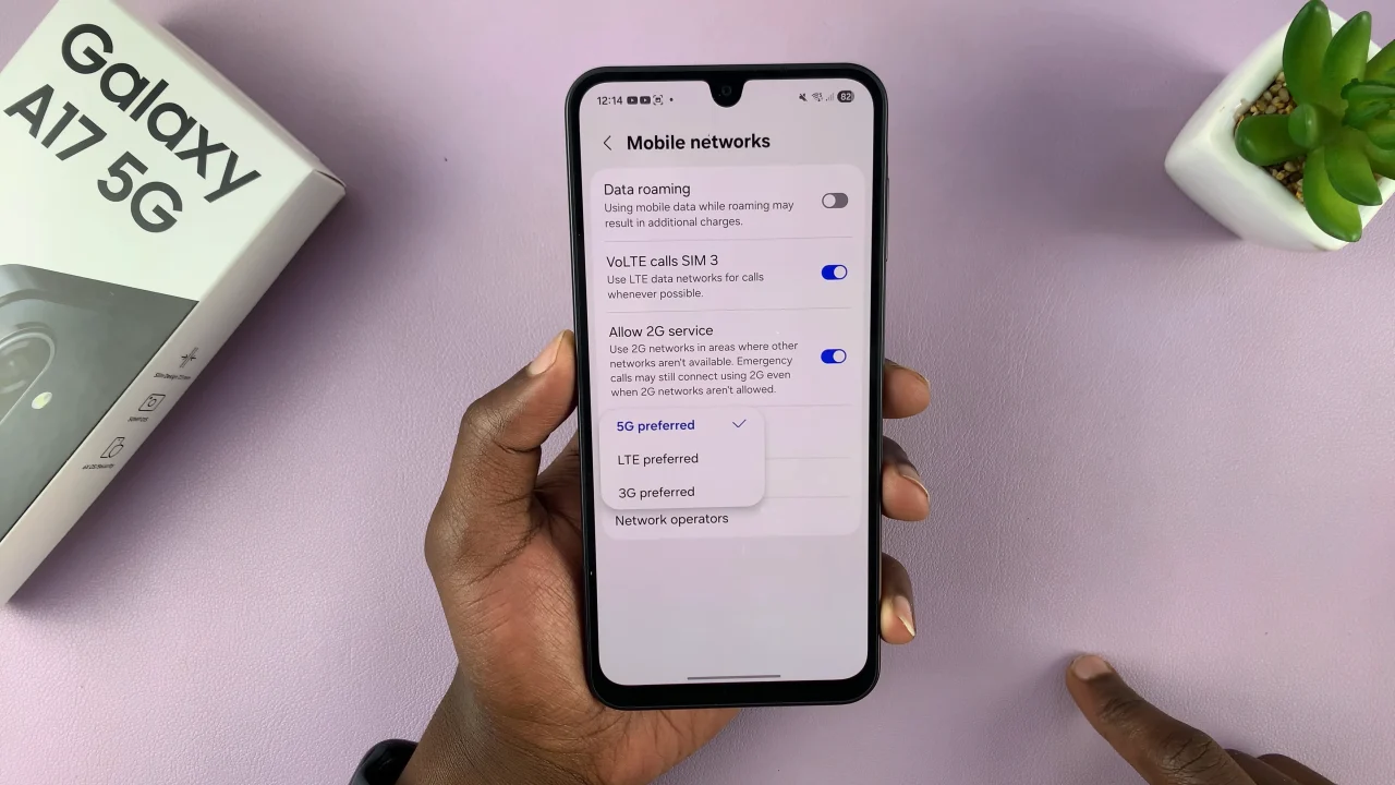 How To Disable 5G On Samsung Galaxy A17 5G
