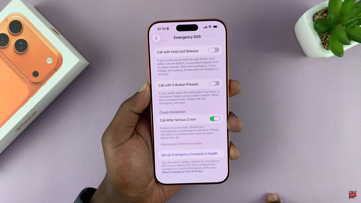 How To Disable Crash Detection On iPhone 17 / 17 Pro