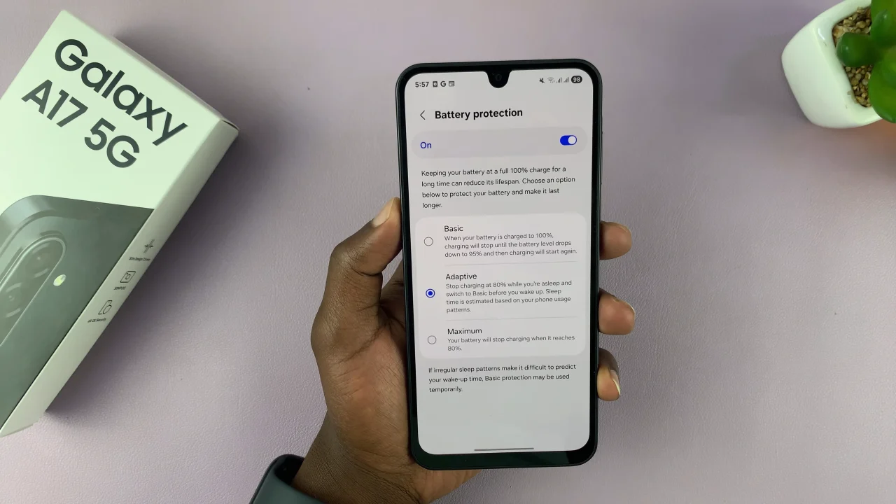 How To Enable Battery Protection On Samsung Galaxy A17 5G