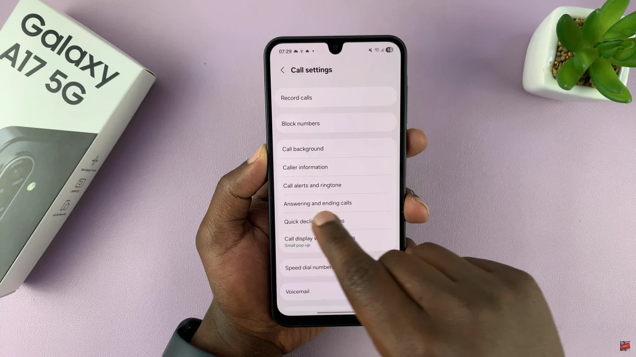 How To Enable Announce Caller Name On Samsung Galaxy A17 5G