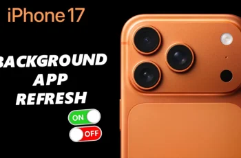 How To Enable / Disable Background App Refresh On iPhone 17 / 17 Pro How To Enable / Disable Background App Refresh On iPhone 17 / 17 Pro