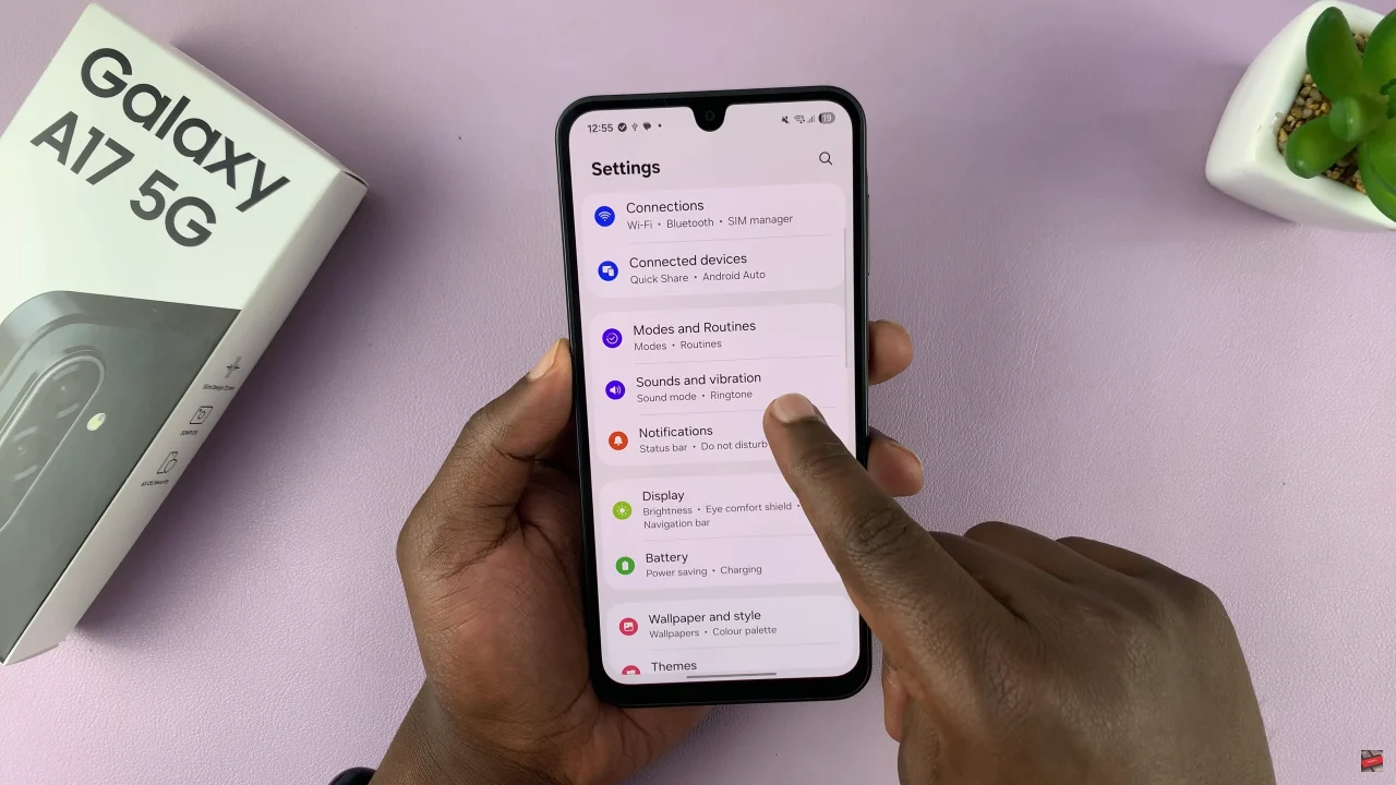 How To Enable Keyboard Vibrations On Samsung Galaxy A17 5G