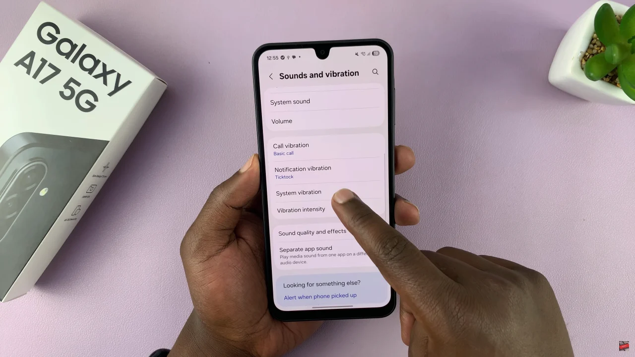 How To Enable Keyboard Vibrations On Samsung Galaxy A17 5G