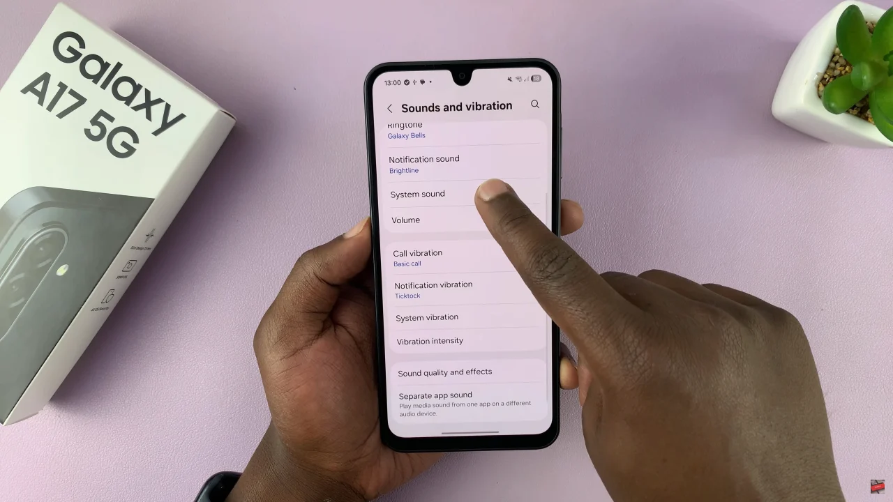 How To Enable Keyboard Sounds On Samsung Galaxy A17 5G