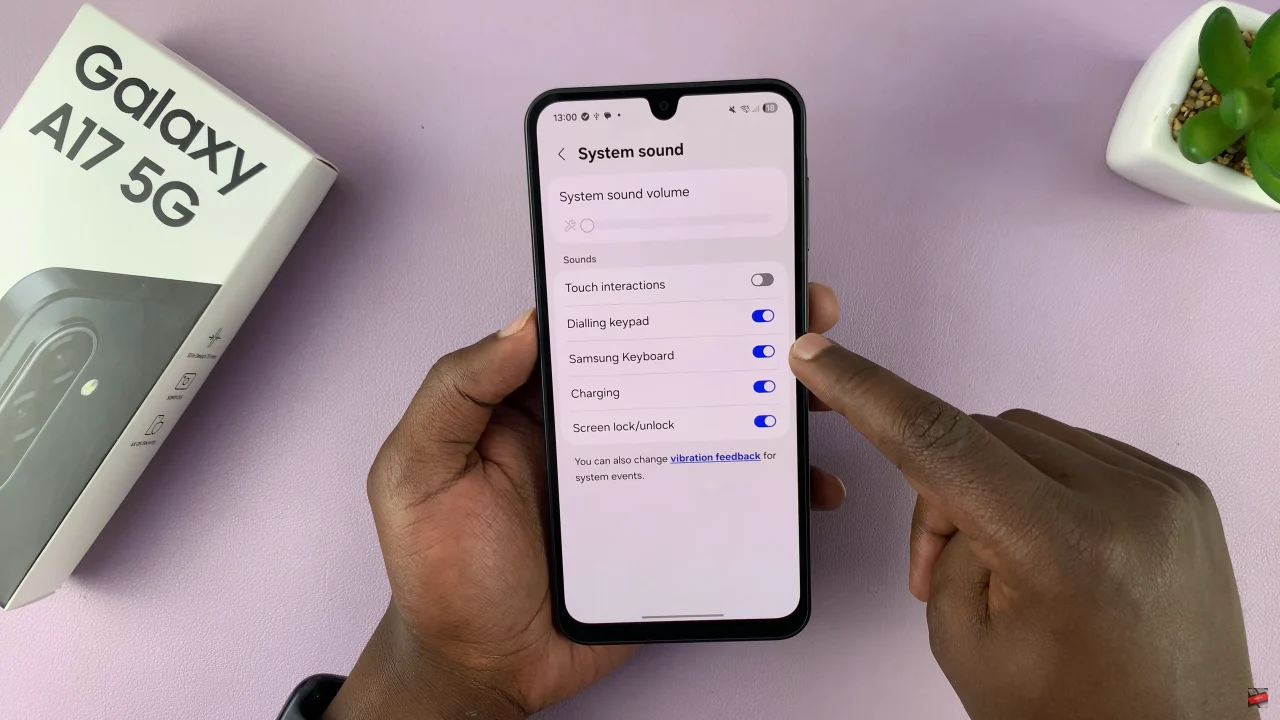 How To Enable Keyboard Sounds On Samsung Galaxy A17 5G