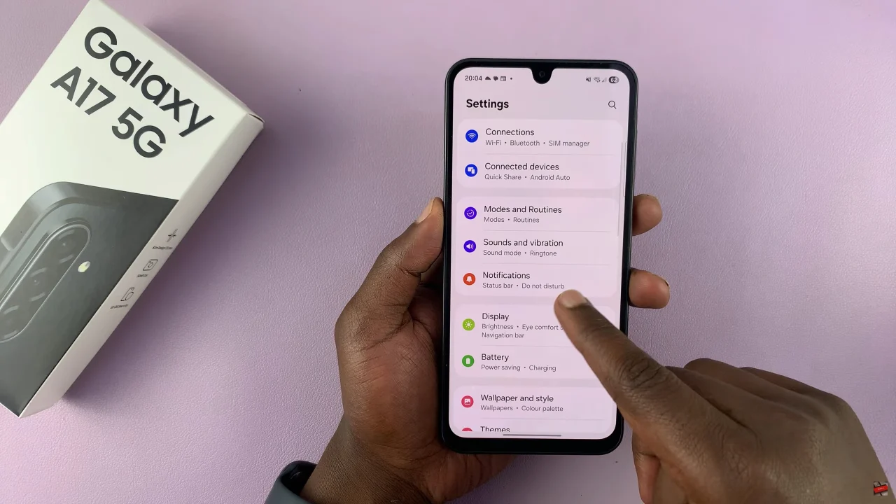 How To Enable Notification Pop Ups On Samsung Galaxy A17 5G